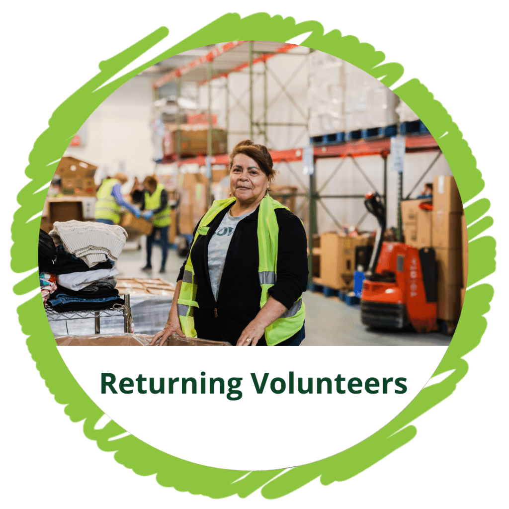Returning Volunteers